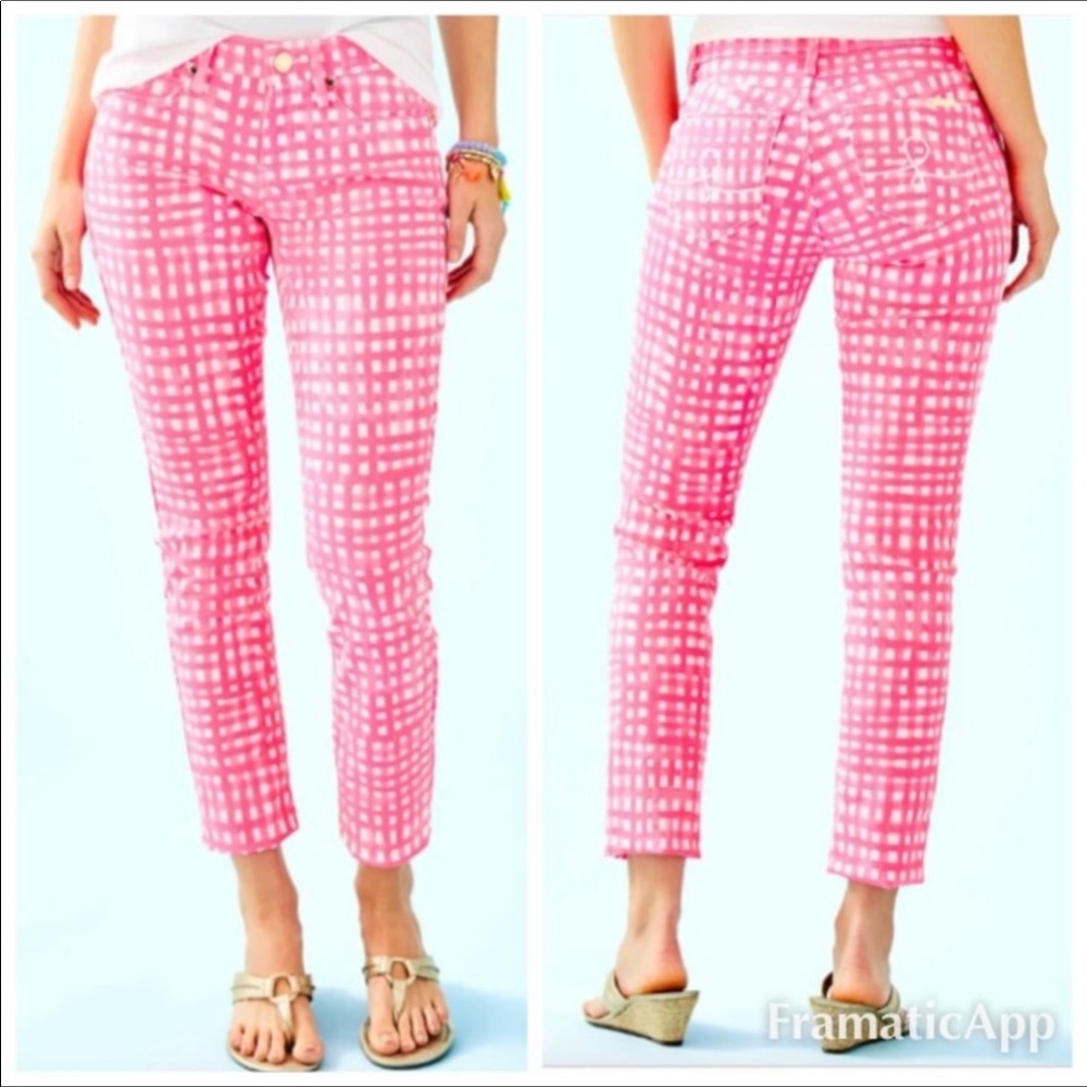 Lilly Pulitzer South Ocean Skinny Crop - Picture 2 of 8